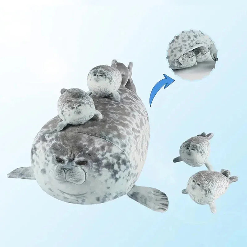 Seal Family Plush Set