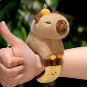 Capybara Snap Bracelet Plush